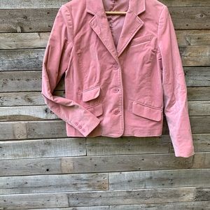 Pink Velvet Blazer